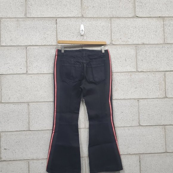 Alexander McQueen Flare Striped Jeans Size 30" waist - Picture 4 of 6